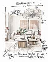 Image result for Interior Set Design Drawing