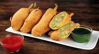 Image result for Mirchi Vada Recipe