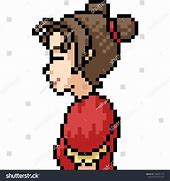 Image result for Anime Girl Pixel Art Templates