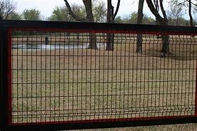 Image result for Black Hog Wire Fencing