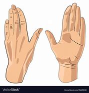 Image result for Cartoon Hand Facing Down