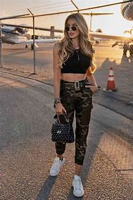 Image result for Camo Pants Outfit