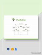 Image result for Basic Family Tree Template