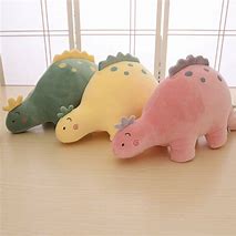 Image result for Dinosaur Plush Pillow