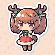 Image result for Kawaii Chibi Anime Deer Girl