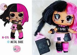 Image result for LOL Dolls with Black Hair