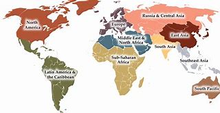 Image result for World Regional Map