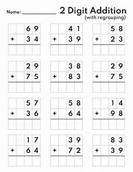 Image result for First Grade Addition Worksheets