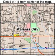 Image result for Map of Kansas City KS