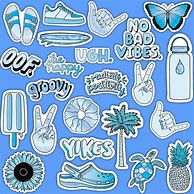 Image result for Cute Animated Stickers in Blue