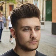 Image result for Best Haircut for Round Face Male