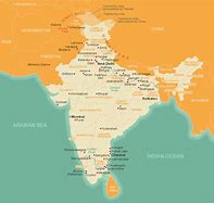 Image result for India On Map