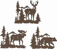 Image result for Rustic Cabin Metal Wall Art