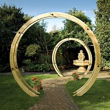 Image result for Flower Circle Arch