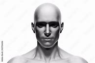 Image result for Man Head Front View