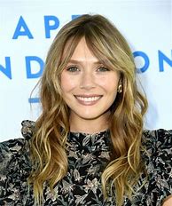 Image result for Elizabeth Olsen Natural Hair