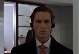 Image result for Patrick Bateman Wince Meme