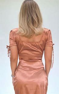 Image result for Satin Summer Dress