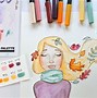 Image result for Fall Cozy Girl Drawing