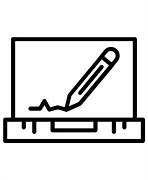 Image result for Pencil Line Icon.png