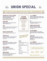 Image result for Union Cake Menu