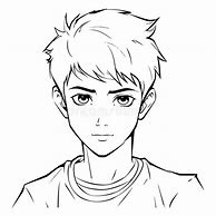 Image result for Black Anime Face Drawing Boy