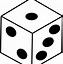 Image result for Dice Logo Man Face