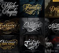 Image result for Tattoo Fonts for Girls