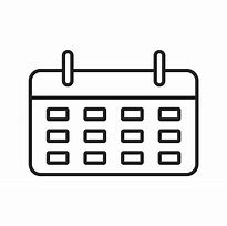 Image result for Calendar Icon Black White