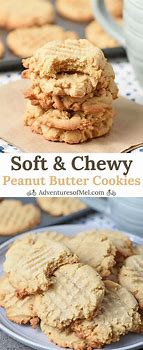 Image result for Chewy Bendy Peanut Butter Cookies