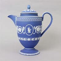 Image result for White Wedgwood England Coffee Pot