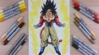 Image result for Goku Red Full Body Drawing