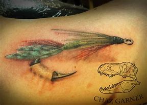 Image result for Fly Fishing Hook Tattoo