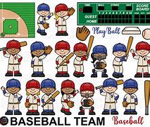 Image result for Baseball Team Clip Art