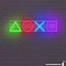 Image result for PlayStation PNG Buttons Neon