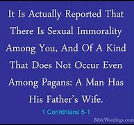 Image result for 1 Corinthians Chapter 5