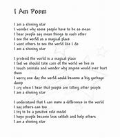 Image result for I AM Me Short Poems