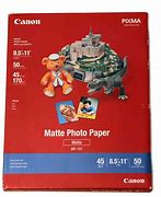 Image result for Canon PIXMA Matte Photo Paper