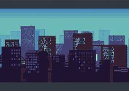 Image result for Pixel Art City