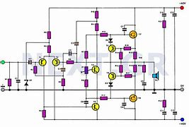 Image result for Audio Amplifier Schematic