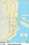 Image result for Downtown Miami FL Map