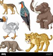 Image result for Extinct Animals Drawing