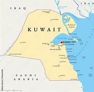 Image result for Kuwait Capital Map