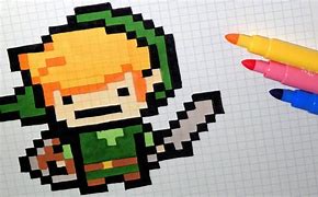 Image result for Link Pixel Art Grid