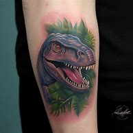 Image result for Cartoon T-Rex Tattoo