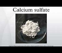 Image result for Calcium Sulfate Heating