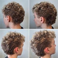 Image result for Curly Mullet Men