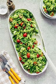 Image result for Orzoand Pesto Salad