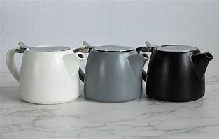 Image result for Black Ceramic Georgian Teapot