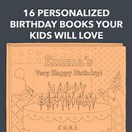 Image result for Happy Birthday Personalized Books